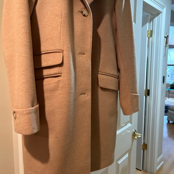 Ralph Lauren camel full length coat ~ size 10 - Picture 2 of 10